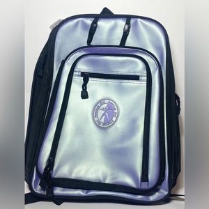 American Girl Retired shimmer Lavender  Purple Travel Backpack Doll Carrier